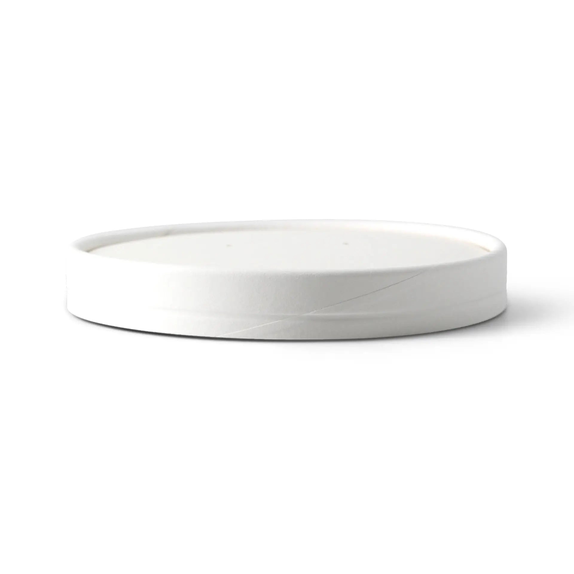 Cardboard membrane lids Ø 115 mm, white