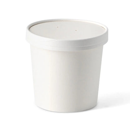 Cardboard membrane lids Ø 115 mm, white