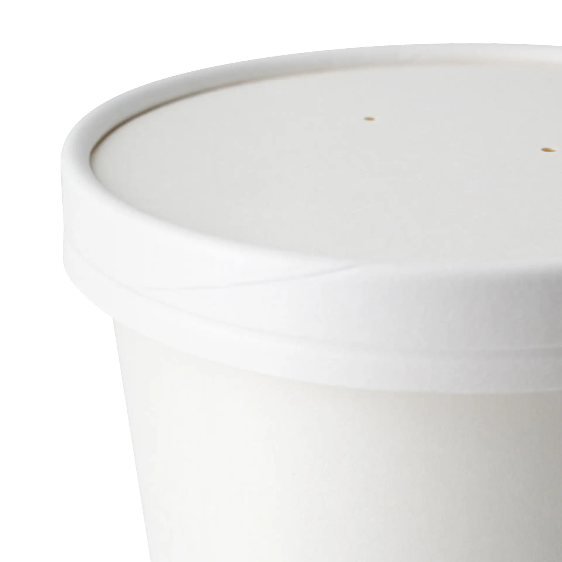 Cardboard membrane lids Ø 115 mm, white