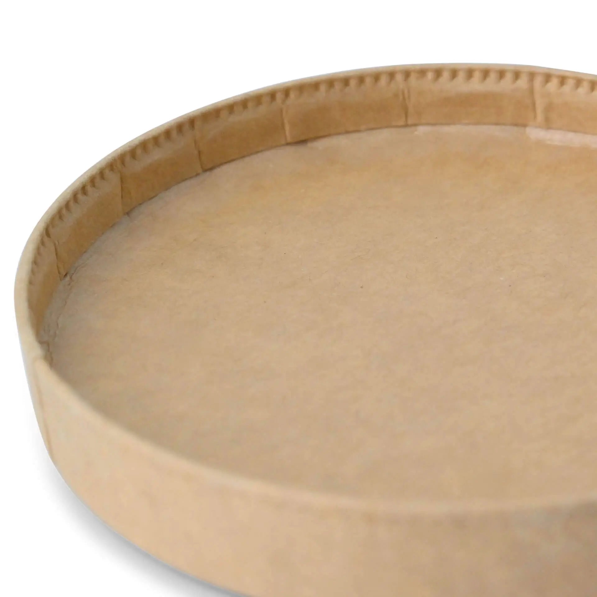 Karton-Deckel Ø 92 mm, braun, rund (f. Papp-Eisbecher)