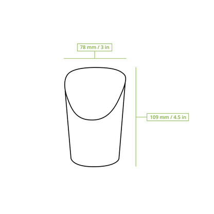 Wrap cup 300 ml, brown
