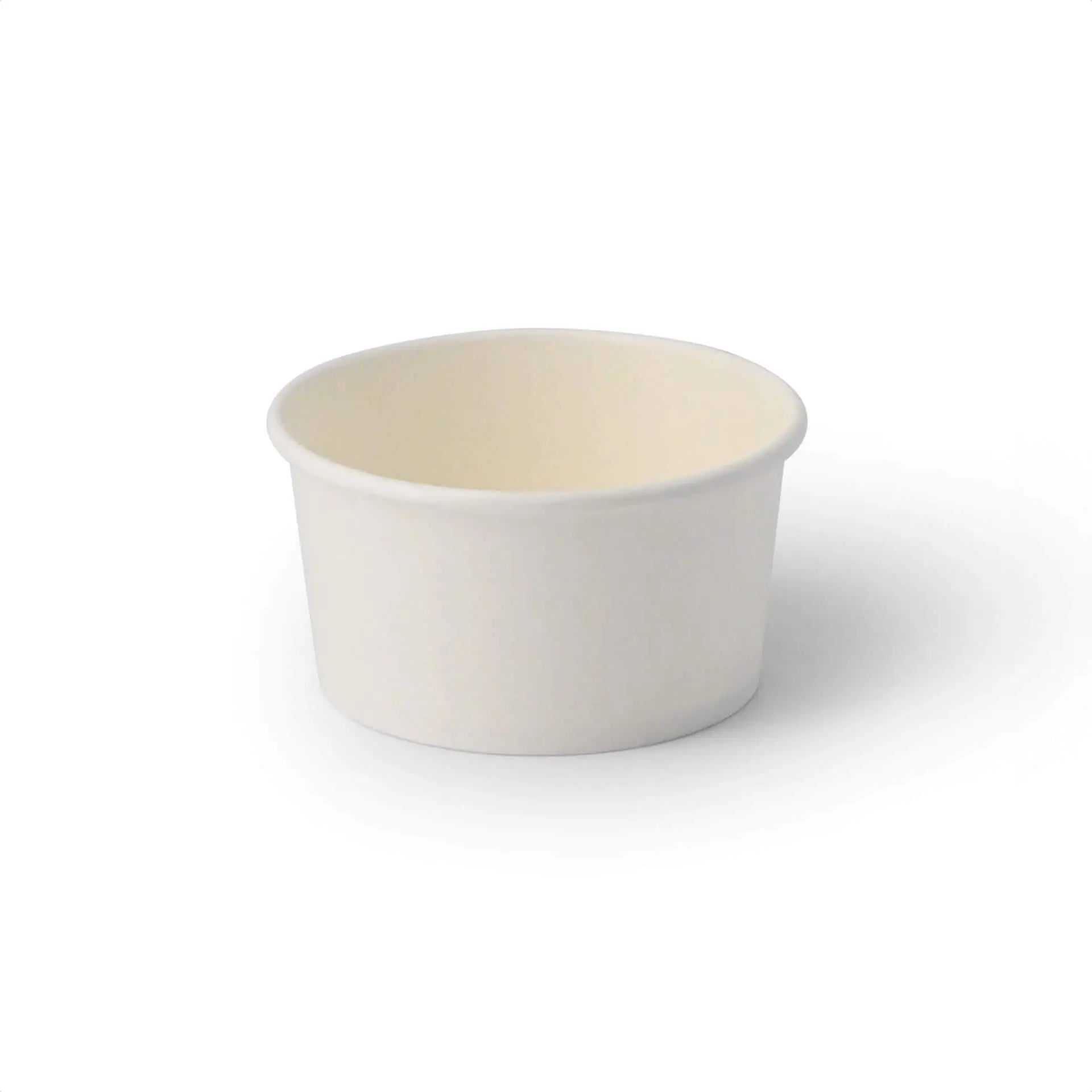 Eisbecher aus Pappe S, 150 ml, max. 220 ml, Ø 92 mm, weiß