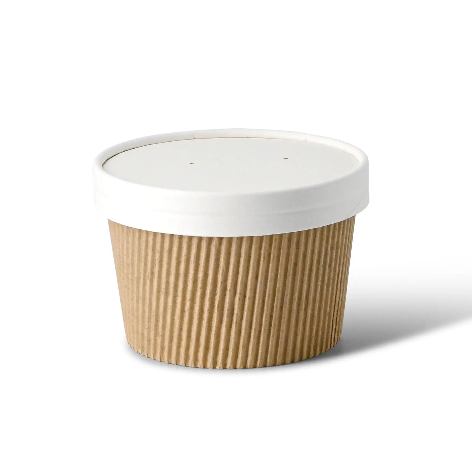 Cardboard membrane lids Ø 116 mm, white