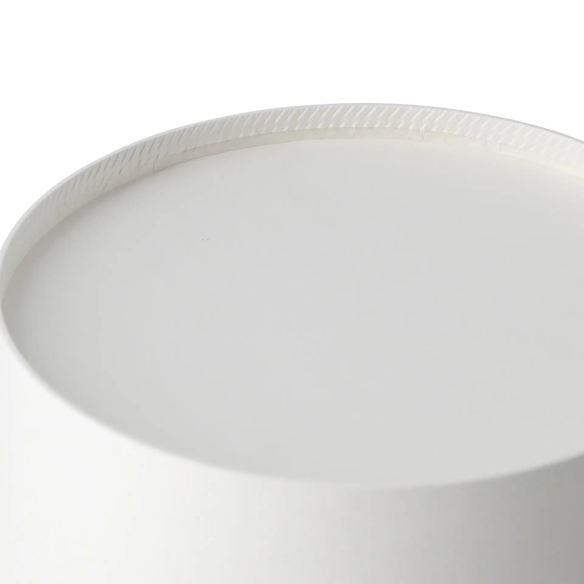 Kartonschale / Salatschale (bio-beschichtet) 650 ml, Ø 150 mm, weiß
