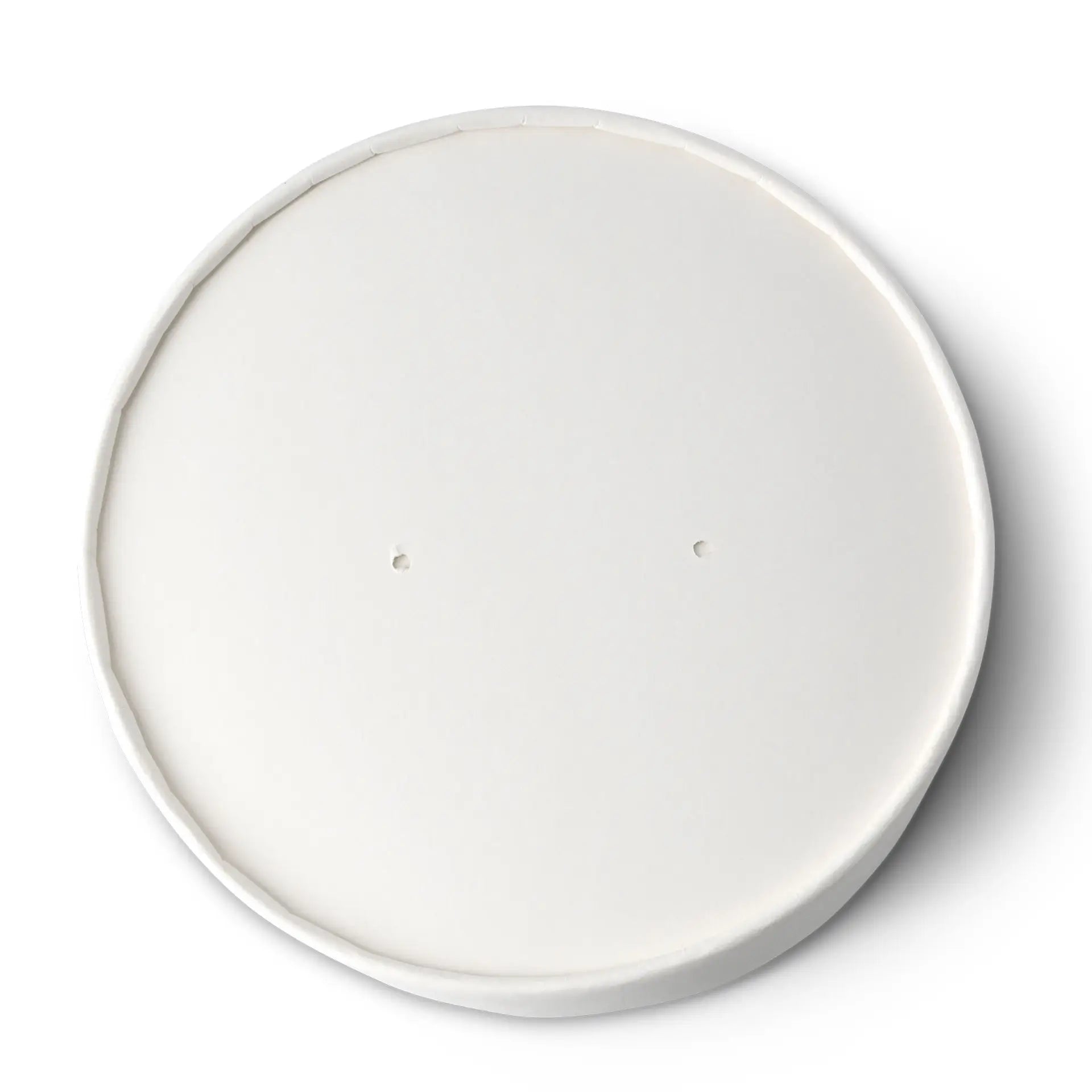 Karton-Membran-Deckel (bio-beschichtet) Ø 150 mm, weiß