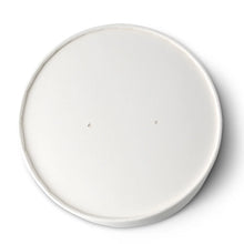 Karton-Membran-Deckel (bio-beschichtet) Ø 150 mm, weiß
