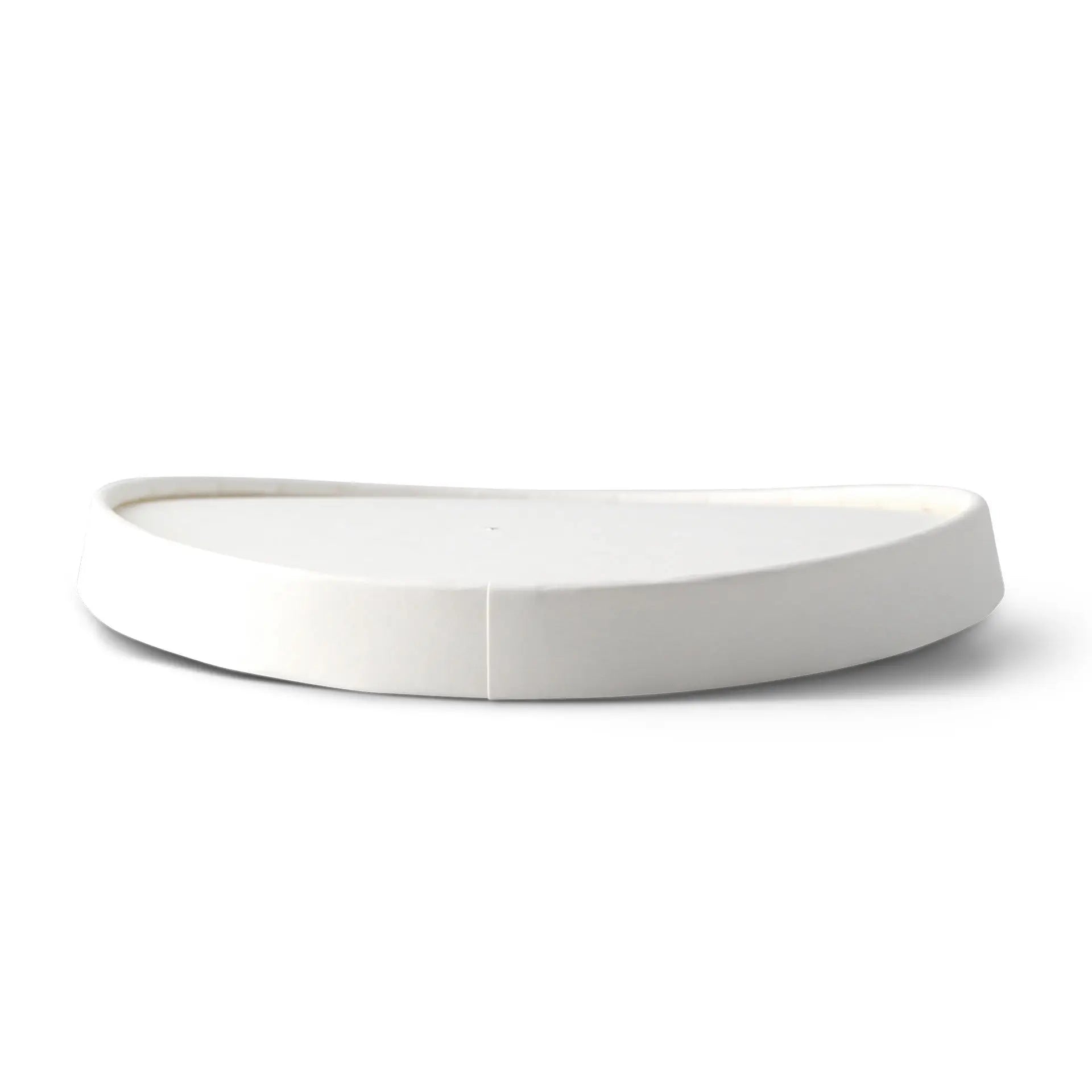 Karton-Membran-Deckel (bio-beschichtet) Ø 150 mm, weiß