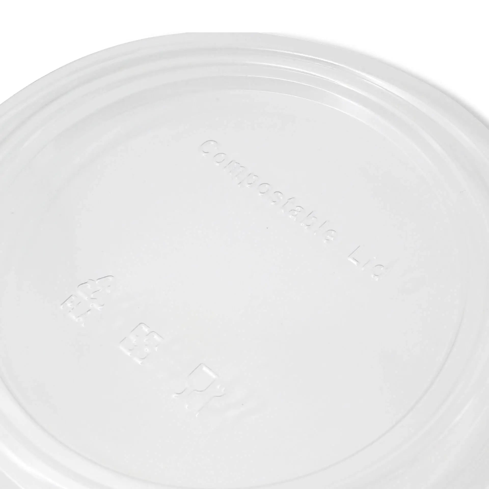 Cup lids PLA Ø 185 mm, clear