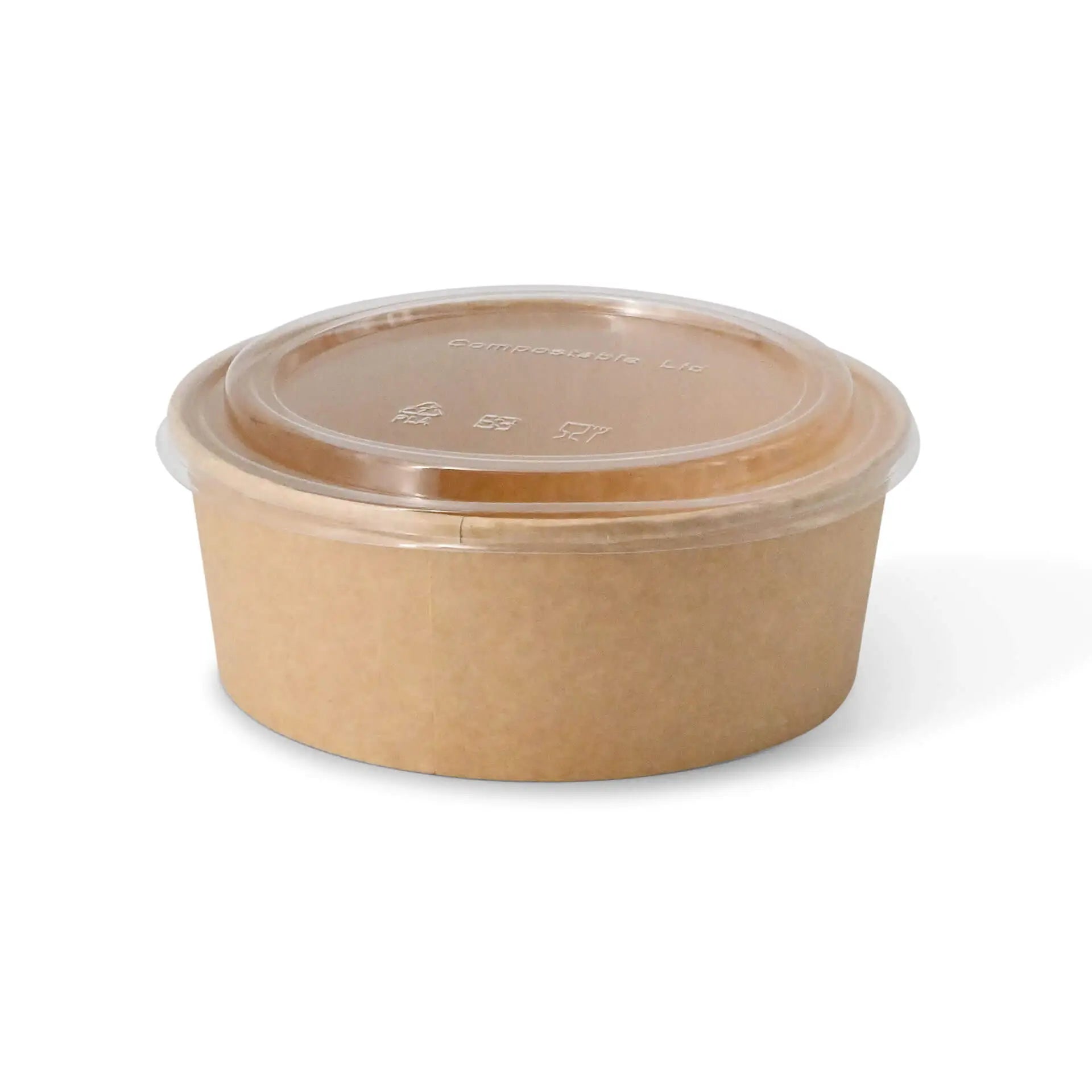 Cup lids PLA Ø 185 mm, clear