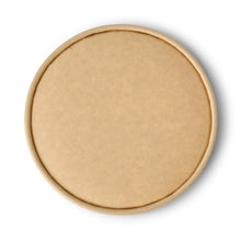 Deckel aus Karton (bio-beschichtet) Ø 150 mm, braun