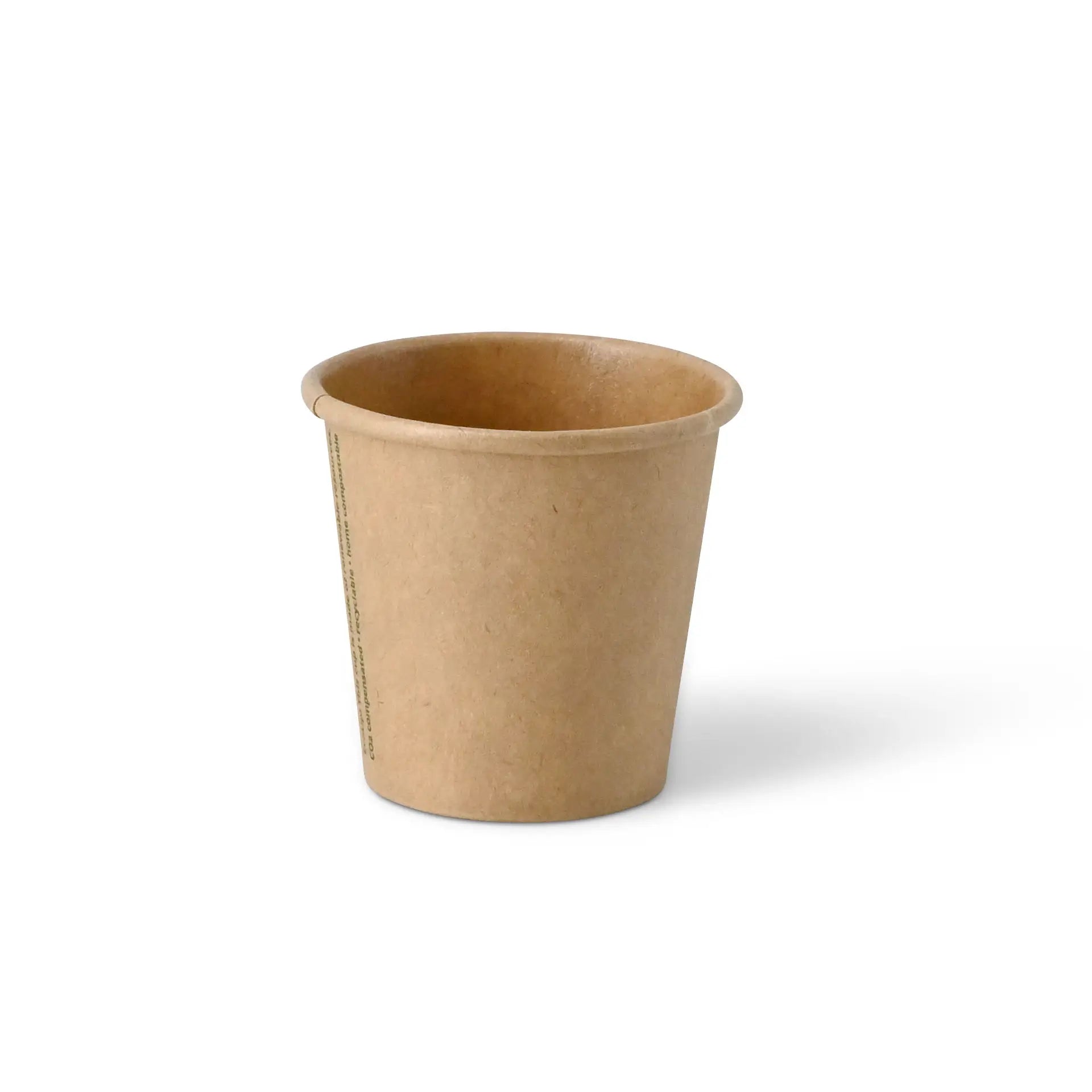 Pappbecher 50 ml / 2 oz, Ø 50 mm, braun