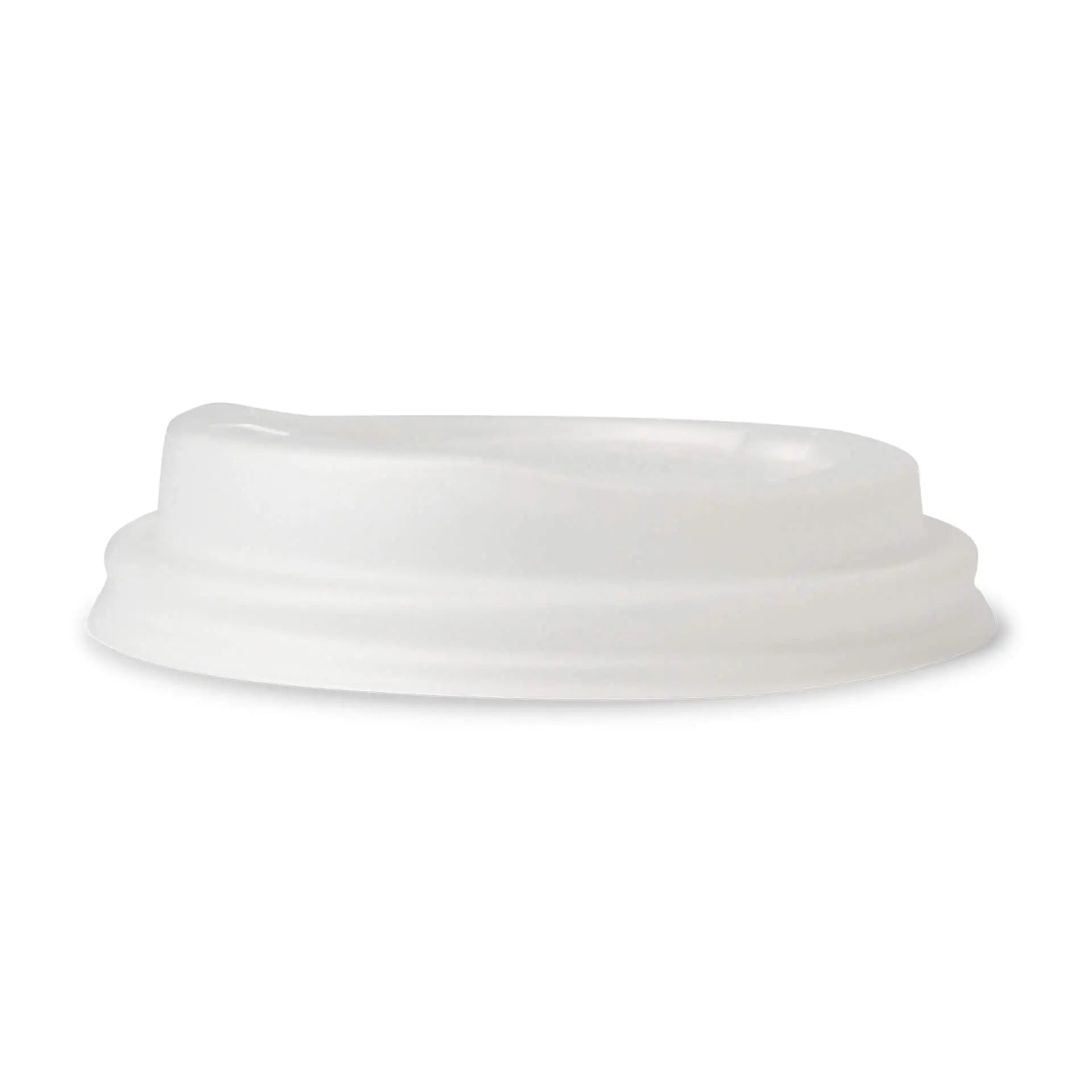 CPLA-Deckel Ø 80 mm, weiß, Trinköffnung