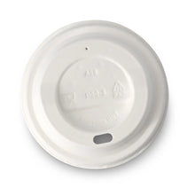 Papp-Deckel Ø 80 mm, weiß, Trinköffnung