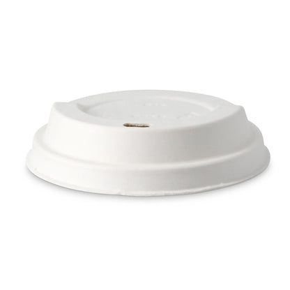 Papp-Deckel Ø 90 mm, weiß, Trinköffnung