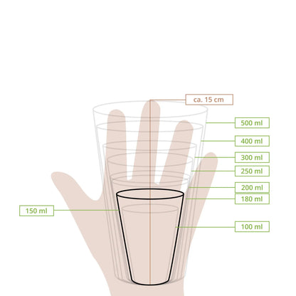 6 oz Paper cups single wall, Ø 80 mm, kraft