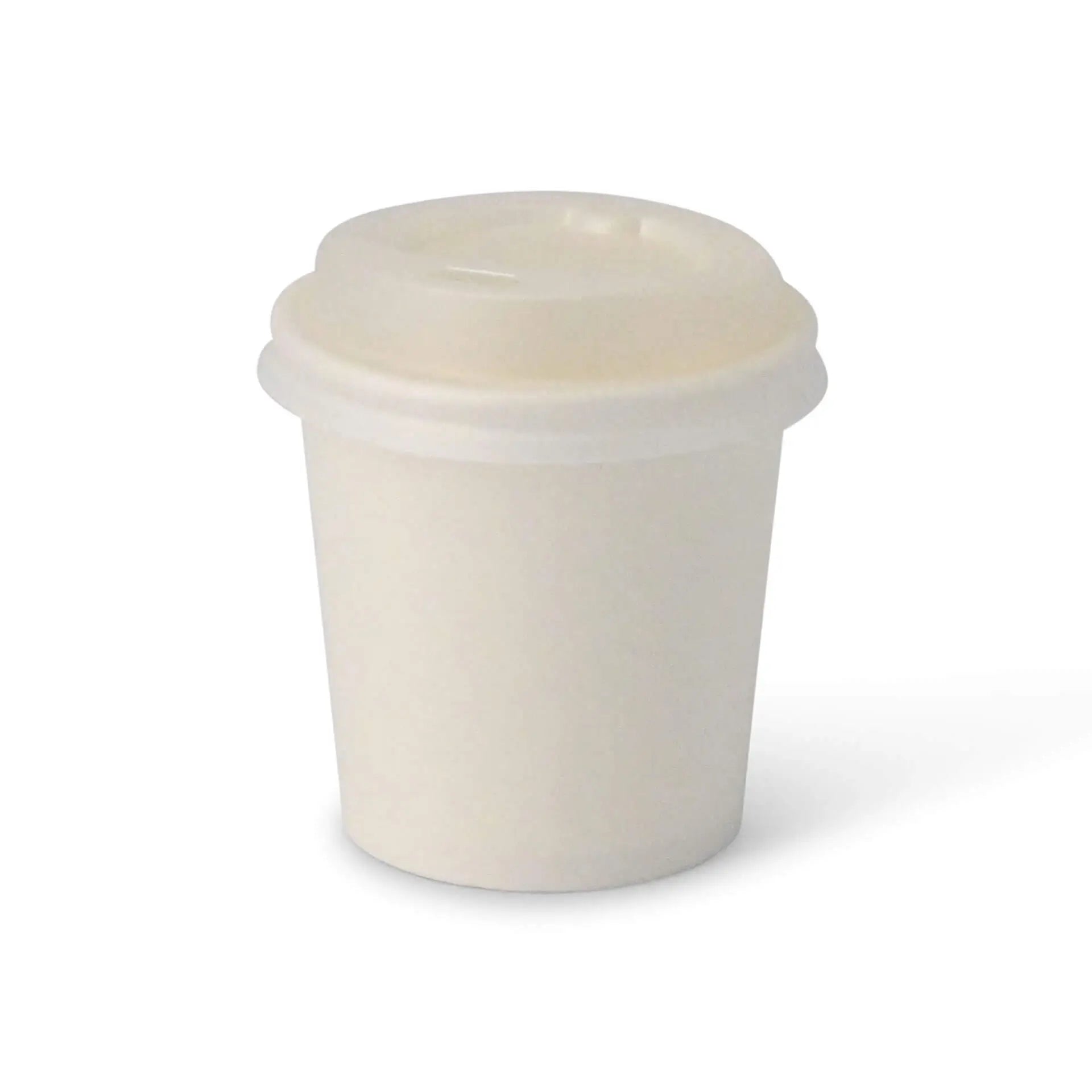 Pappbecher 100 ml / 4 oz, Ø 62 mm, weiß