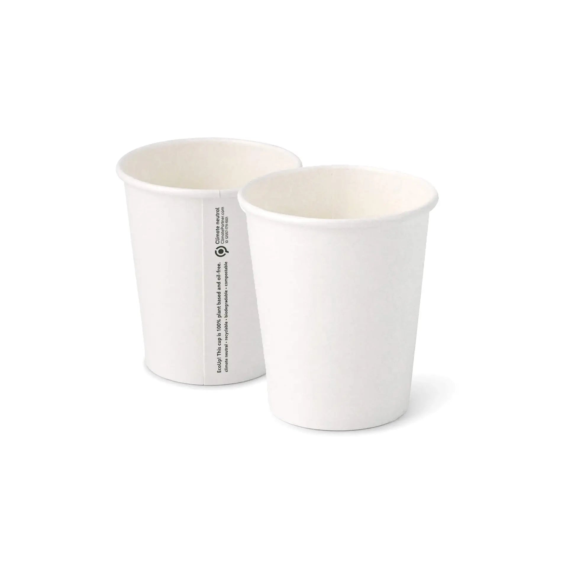 Pappbecher 200 ml / 8 oz, Ø 80 mm, weiß