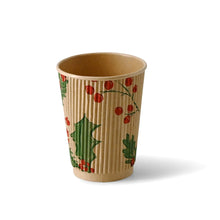 12 oz Ripple cups Winter "Branches", Ø 90 mm, unbleached