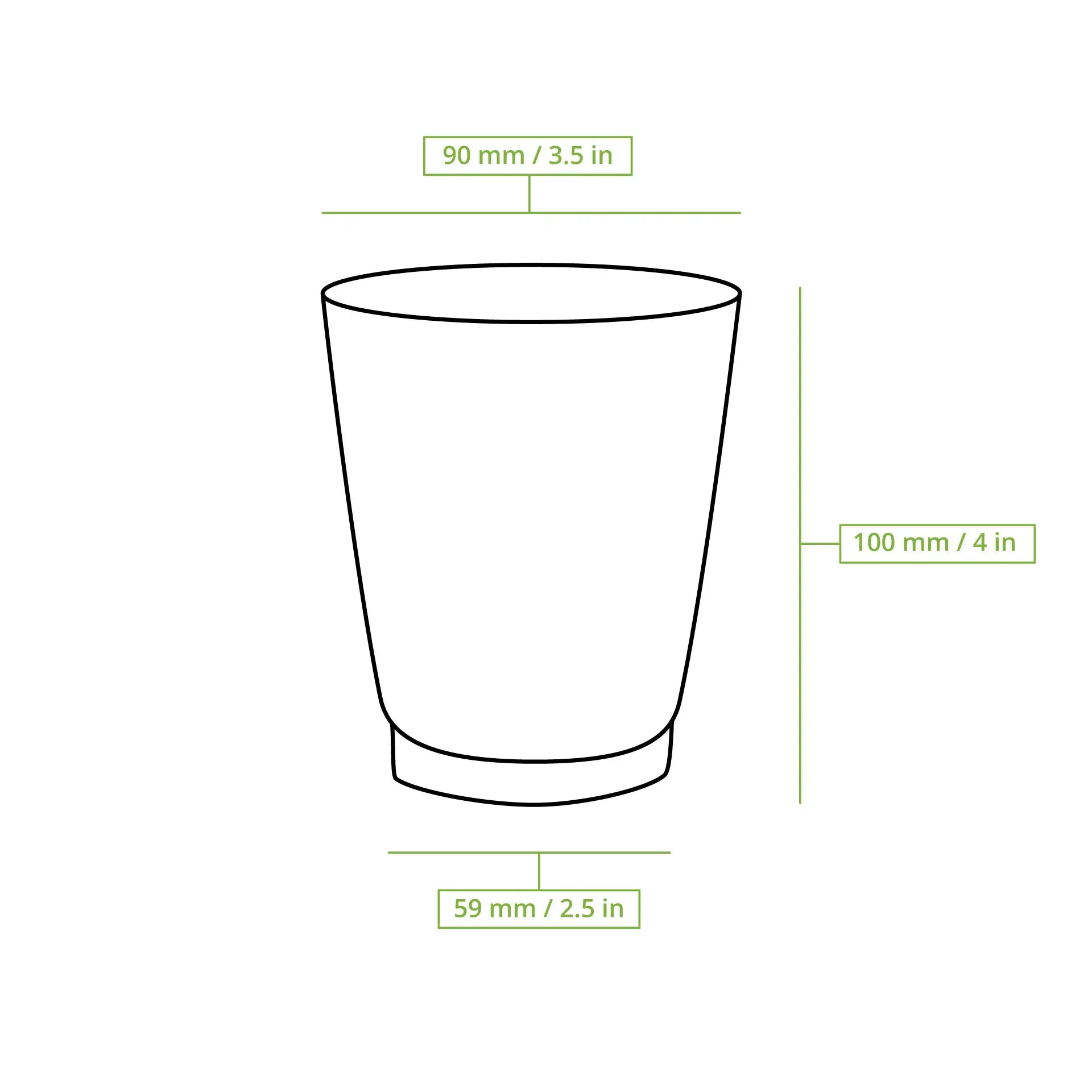 10 oz Takeaway coffee cups / Ripple cups, Ø 90 mm, kraft