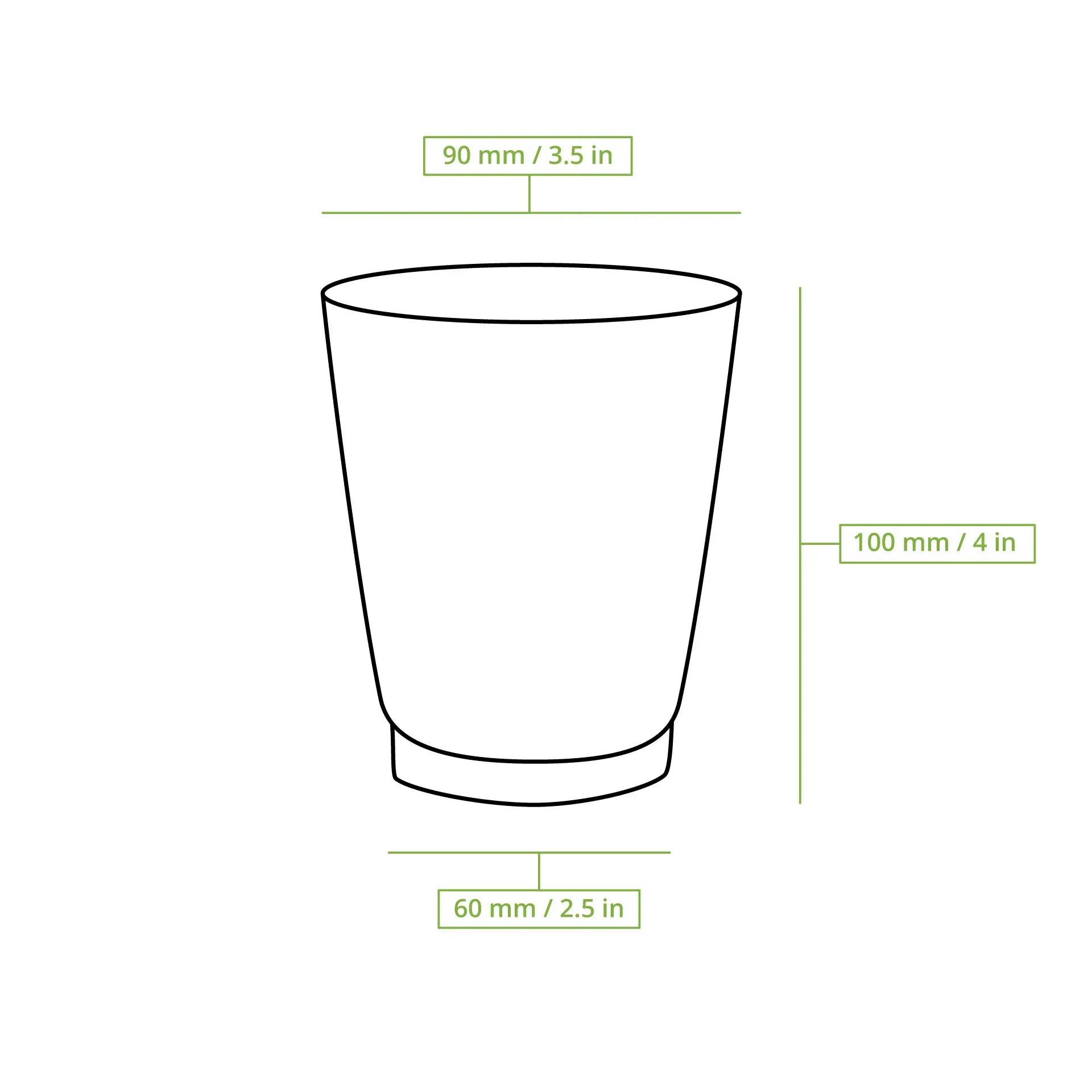 10 oz Takeaway coffee cups / Ripple cups, Ø 90 mm, kraft