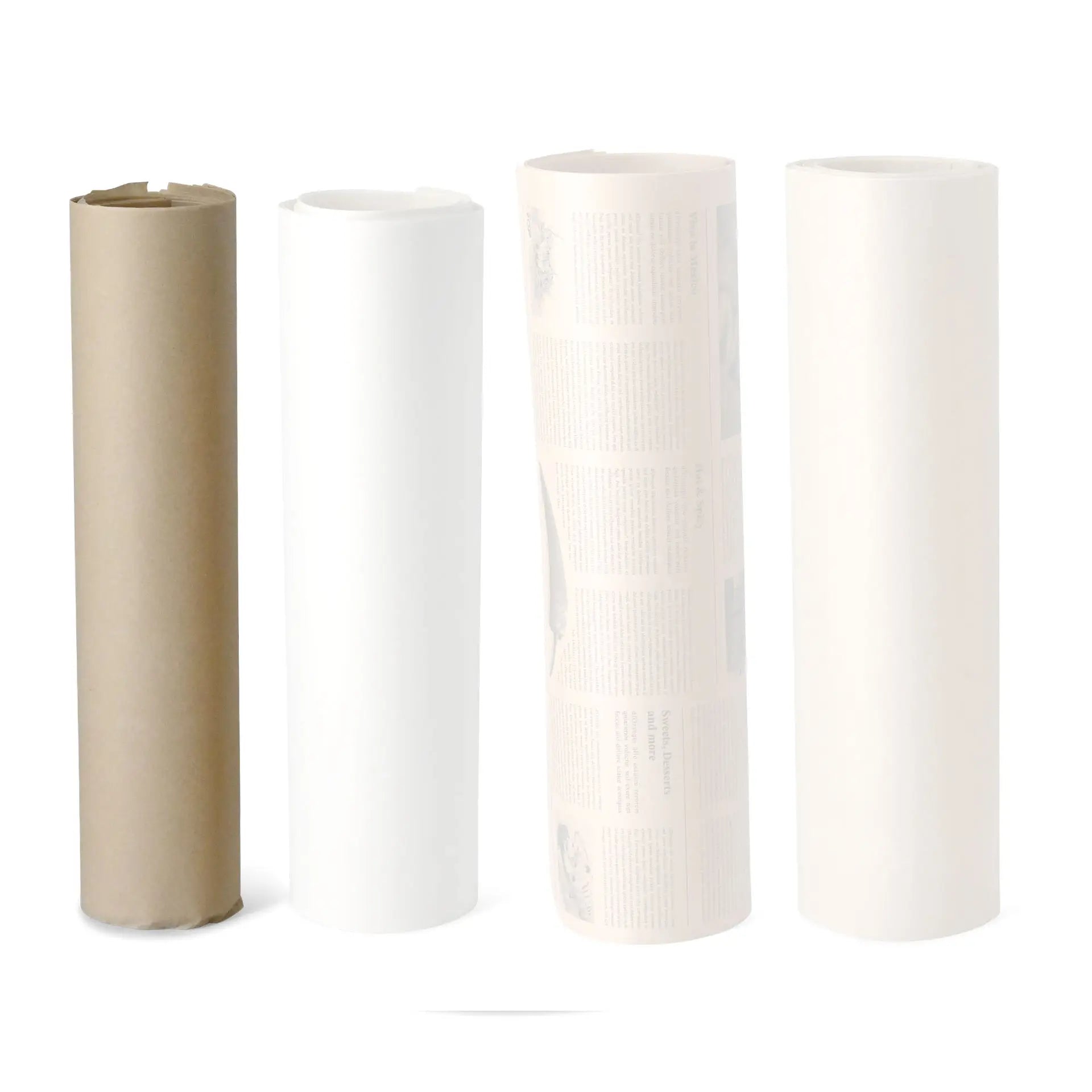 food wrapping paper sheets 43 x 33 cm, kraft