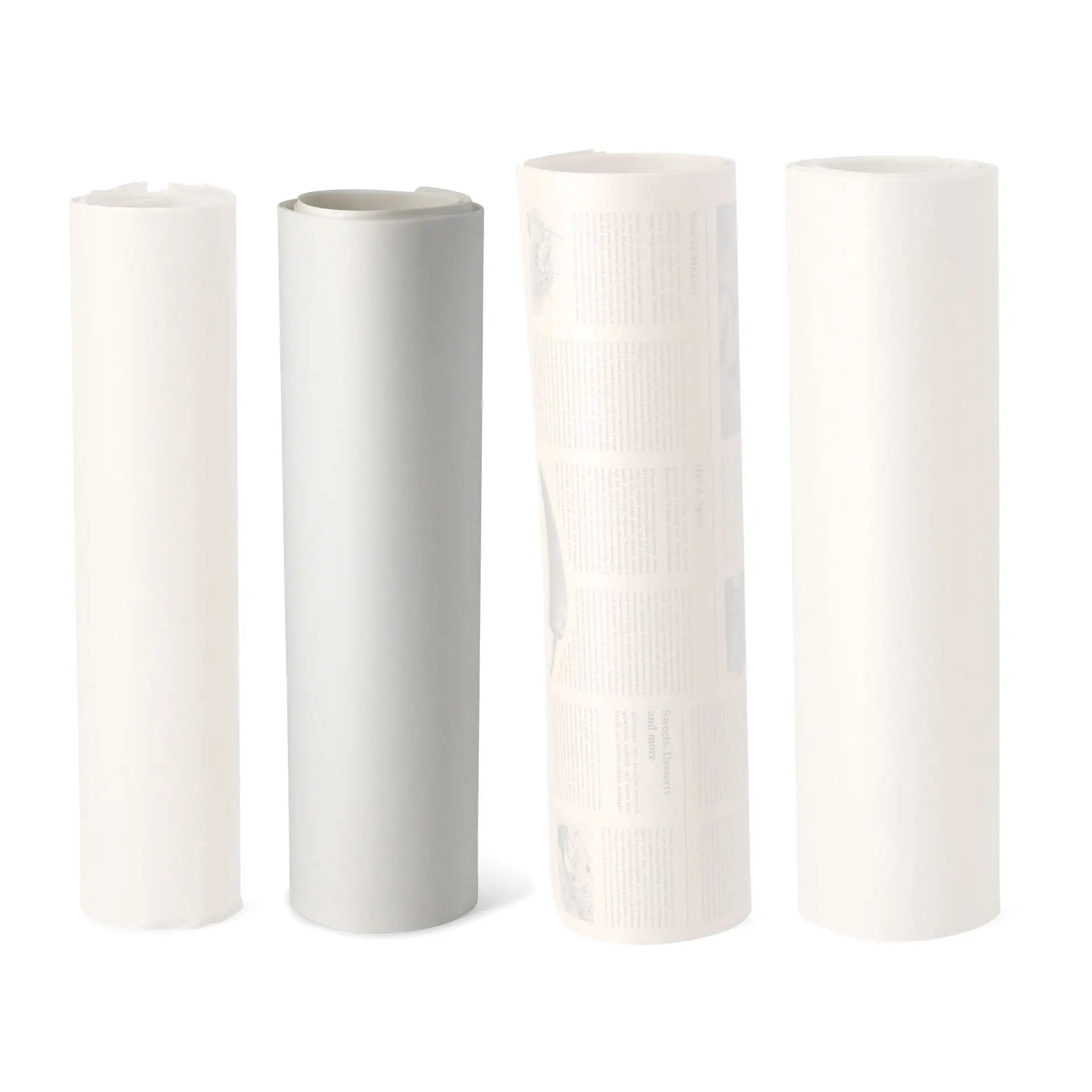 Wrapping paper sheets 43 x 35 cm, white