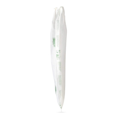 Mater-Bi®-Knotenbeutel 22 + 13 x 50 cm, 200 St. auf Rolle