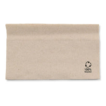 Servietten aus recyceltem Papier 33 x 33 cm, 1-lagig, 1/8 Falz, ungebleicht