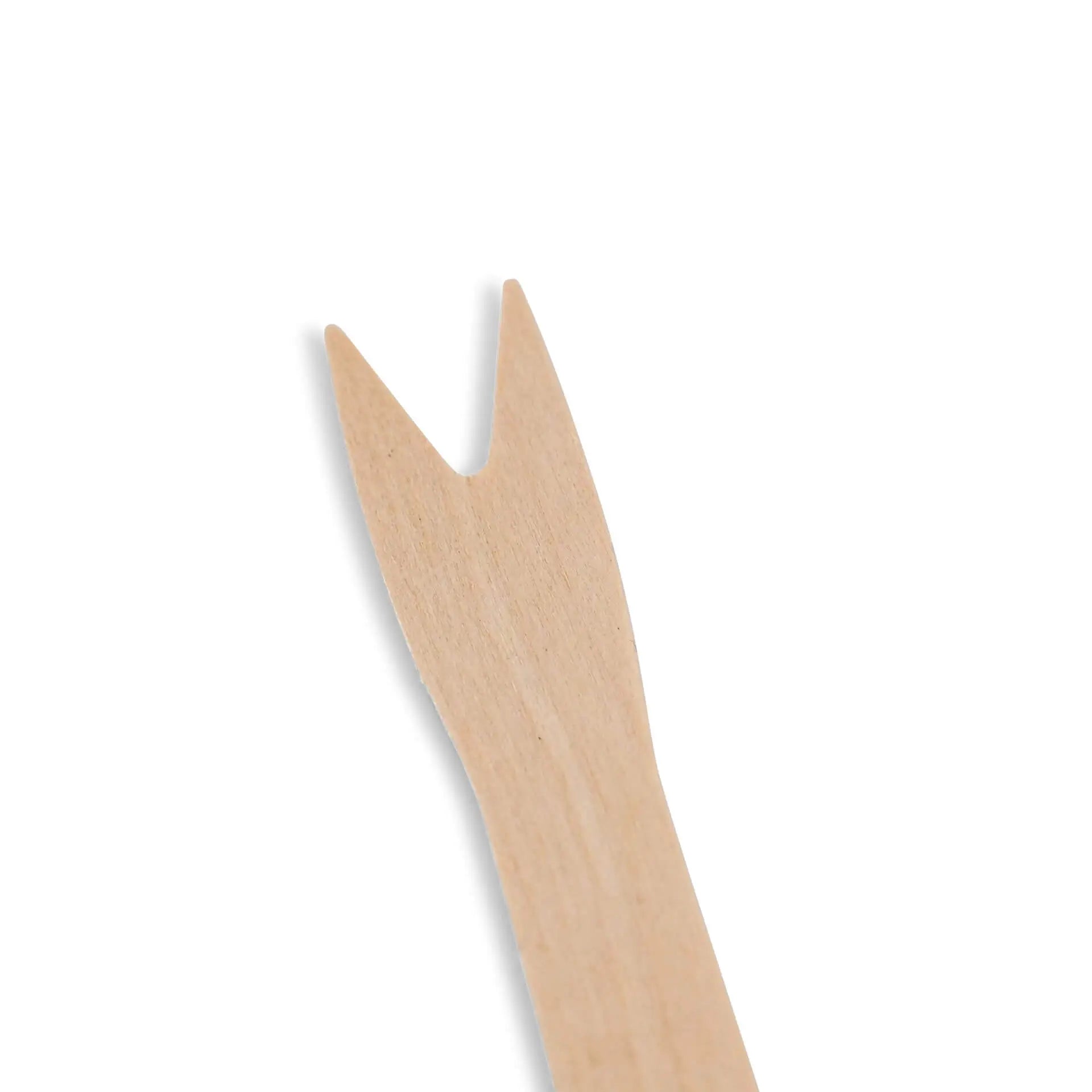 Pommesgabeln aus Holz 8,5 cm