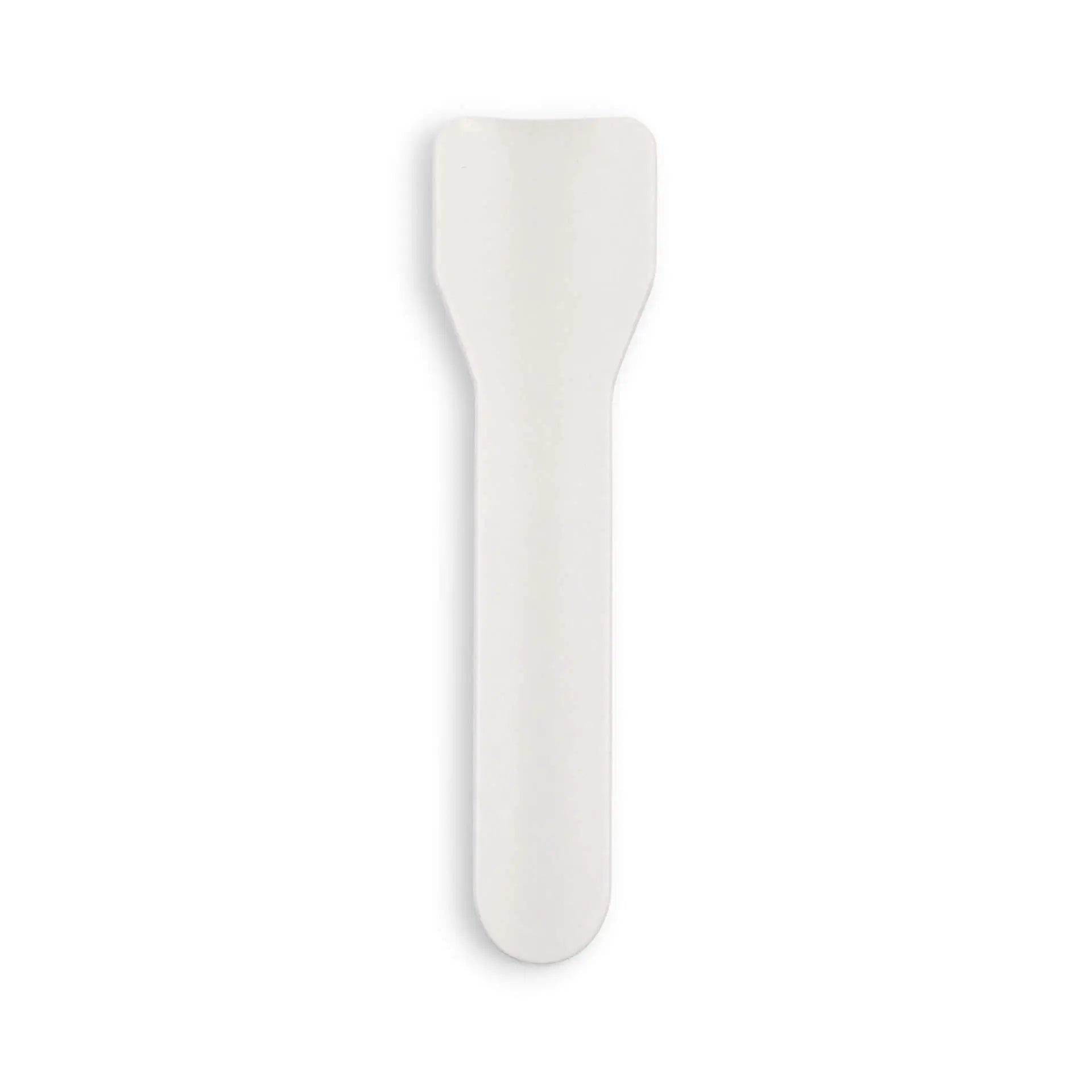 Eisspatel aus Papier 9,5 cm, weiß