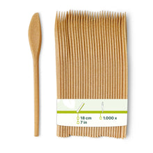 Mehrweg-Messer 18 cm, braun