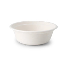 Schalen aus Zuckerrohr 500 ml, weiß, rund