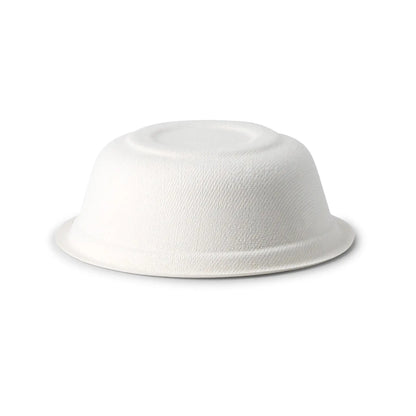 Schalen aus Zuckerrohr 500 ml, weiß, rund