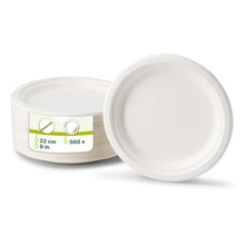 Zuckerrohr-Teller Ø 22 cm, rund