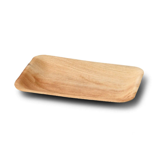 Palm leaf plates "Palmware®", 25 x 15 cm, flat, rectangular