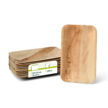Palmblatt Teller "Palmware®" 25 x 15 cm, rechteckig