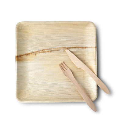 Palm leaf plates "Palmware®" 25 x 25 cm, square
