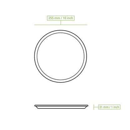 Palmblatt Teller "Palmware®" Ø 25 cm, rund