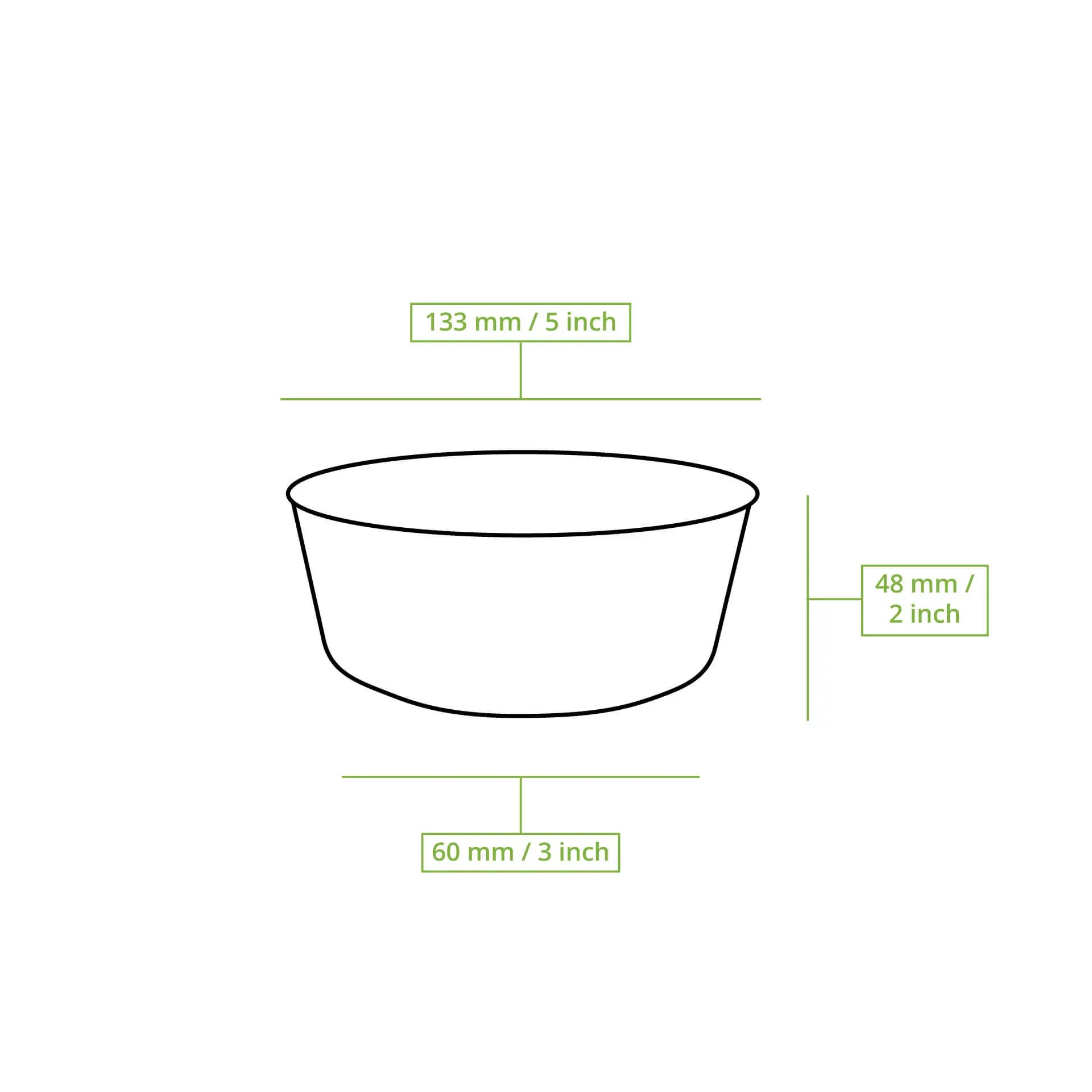 Palmblatt Schalen "Palmware®" 275 ml, rund