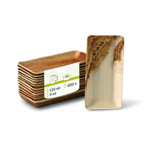 Palmblatt Schälchen "Palmware®" 125 ml, rechteckig