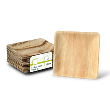 Palmblatt Teller "Palmware®" 23 x 23 cm, quadratisch