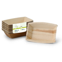 Palmblatt Schalen "Palmware®" 400 ml, rechteckig